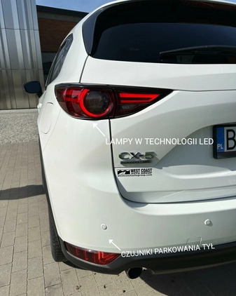 Mazda CX-5 cena 129300 przebieg: 29000, rok produkcji 2021 z Białystok małe 667